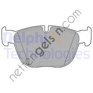 DELPHI LP2090 FREN BALATASI ON BMW E70 E71 F15 F85 F16 F86  BMW BİNEK FREN BALATASI