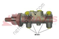 BRAXIS AJ0075 FREN ANA MERKEZI FIESTA IV 1.25 1.3I 1.8D 1.8 95>02 20.8MM ABS'SIZ  FORD BİNEK FREN ANA MERKEZİ