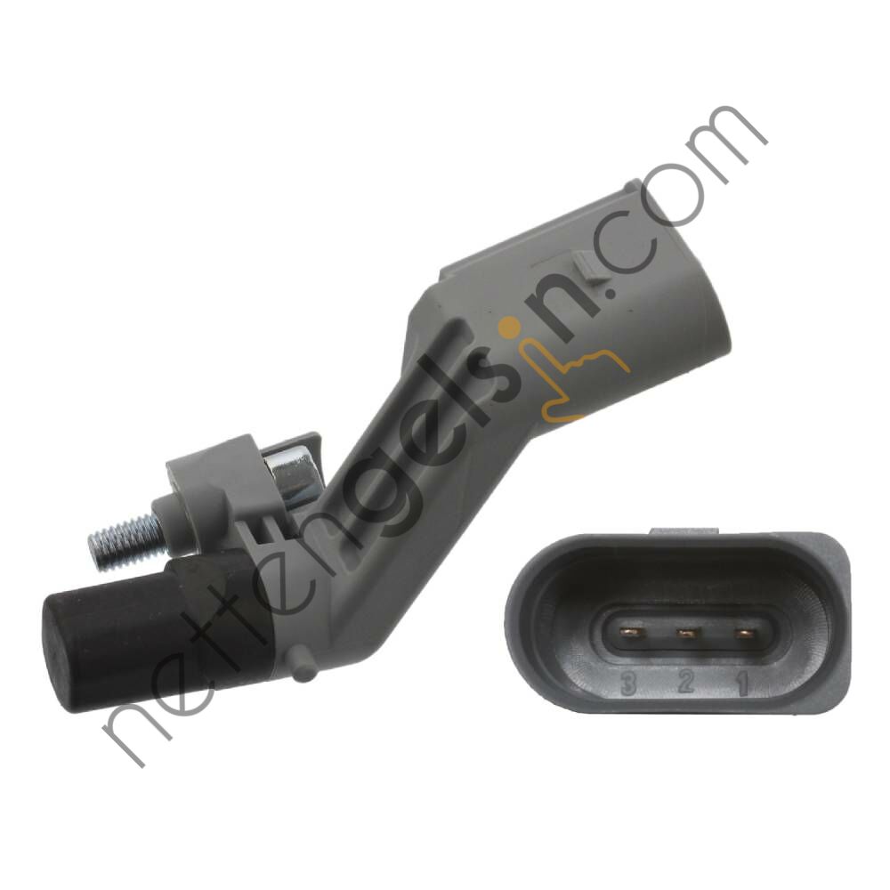FEBI 37093 KRANK MILI DEVIR SENSORU CADDY A3 A4 A6 JETTA PASSAT POLO T5 CORDOBA IBIZA GOLF TOURAN 04>13  VW-AUDI-SEAT-SKODA BİNEK KRANK DEVİR SENSÖRÜ