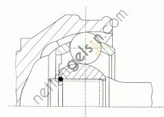GKN 304556 AKS MİL KAFASI VW İÇ AMAROK TOUAREG ÖN 3.0 TDİ 7L0498103A VW