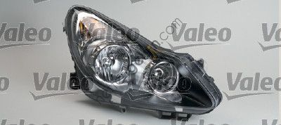 VALEO 043380 FAR+SINYAL SAG ELEKTRIKLI (H7+H1) CORSA D OPC 05 / 07>  OPEL BİNEK FAR KOMPLE