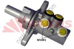 BRAXIS AJ0072 FREN ANA MERKEZI 107 C1 TOYOTA AYGO 1.0 1.4HDI 20.64mm ESPSIZ  TOYOTA BİNEK FREN ANA MERKEZİ