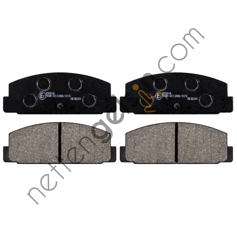 BLUEPRINT ADM54248 ARKA FREN BALATASI DISK MAZDA 323 1,8i H&sol;b 91->95 BG-W&sol;323 98->04 BJ&sol;MAZDA 6 02->13&sol;626 87->92 GD-V   MAZDA BİNEK FREN BALATASI