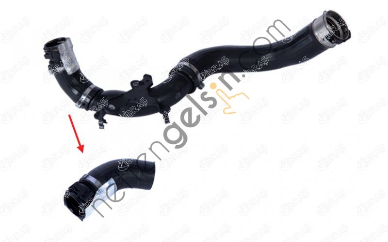 IBRAS 11944 TURBO HORTUMU PLASTIK BORU HARIC OK ILE GOSTERILEN KUCUK HORTUM RENAULT CLIO IV 0.9 Tce RENAULT CAPTRU 0.9 Tce DACIA LOGAN II 0.9 Tce DACIA SANDERO II 0.9 Tce  DACIA BİNEK TURBO HORTUMU