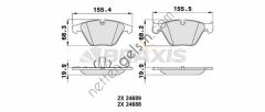 BRAXIS AA0214 ON FREN BALATASI BMW F10 F11 F12 F13 F06 530  BMW BİNEK FREN BALATASI