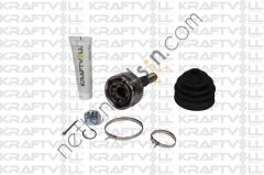 KRAFTVOLL 01020157 AKS KAFASI DIS FREZE 25 IC FREZE 22 UZUNLUK 155.5 MM ABS LI ALMERA 1,5 00->  NISSAN BİNEK AKS KAFASI