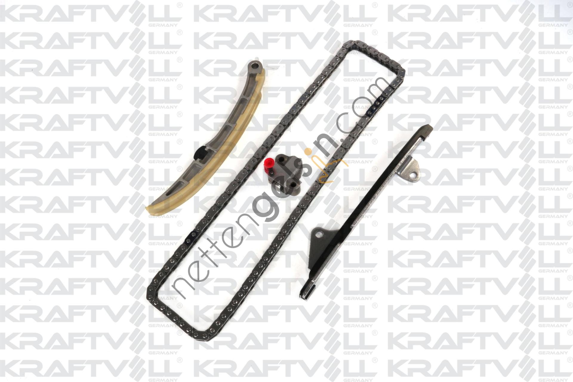 KRAFTVOLL 12100112 EKSANTRIK ZINCIR SETI COROLLA - AURIS - YARIS 1,4 D4D / 1NDTV  TOYOTA BİNEK MOTOR ZINCIR SETI