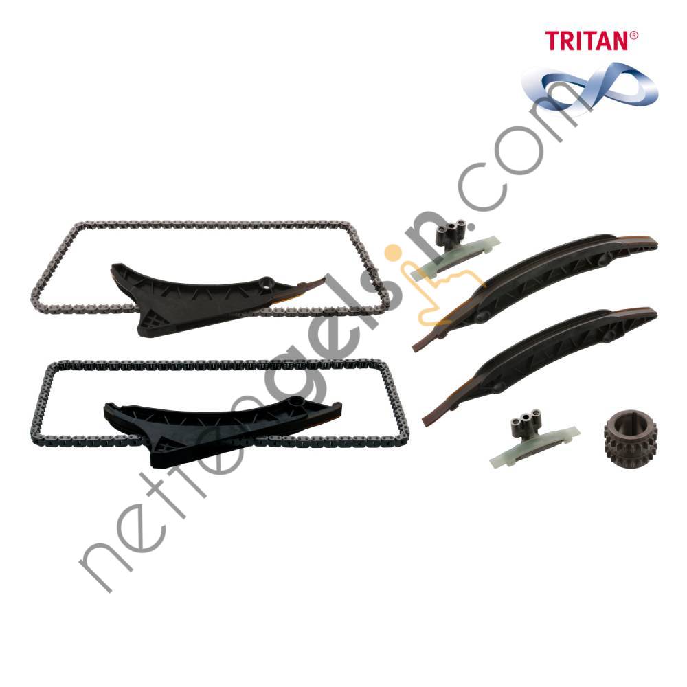 SWAG 20944762 ZINCIR SETI BMW F07 LCI 10 LCI F06 F11 F12 F13 X5 F15 N63 N M6  BMW BİNEK EKSANTRİK ZİNCİRİ