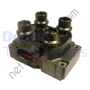 DELPHI GN10177-12B1 ATESLEME BOBINI ESCORT 86>96 FIESTA III / IV 89>02 KA 1,3 MONDEO 93>00 ORION III-SIERRA 86>93 1,3 /1  FORD BİNEK ATEŞLEME BOBİNİ