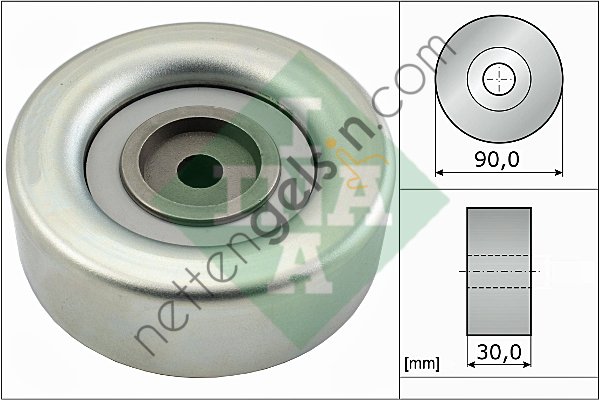 INA 532069310 ALTERNATOR GERGI RULMANI MITSUBISHI LANCER 2.0 03 OUTLANDER 2.0 2.4 03 (4G63 4G69)  MITSUBISHI BİNEK ALTERNATÖR GERGİ RULMANI