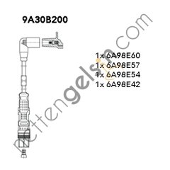 BREMI BR:9A30B200 BUJİ KABLO TAKIMI VW 1.2 TSİ GOLFVI,A3,SEAT CBZ 03F905409B VW