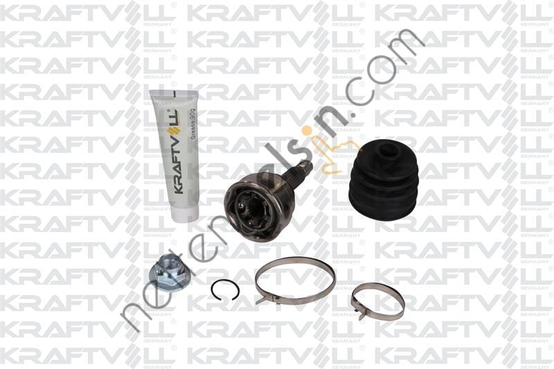 KRAFTVOLL 01020141 AKS KAFASI DIS FREZE 24 IC FREZE 22 UZUNLUK 145 MM KIA RIO 1,5 16V 00>05  KIA BİNEK AKS KAFASI