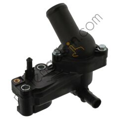 SWAG 50945227 TERMOSTAT GOVDESI TRANSIT CONNECT 1,8TDCI 02>13 FOCUS 98>11 MONDEO IV 07>14 S MAX-GALXY 06>15 1,8TDC  FORD BİNEK TERMOSTAT FLANSI