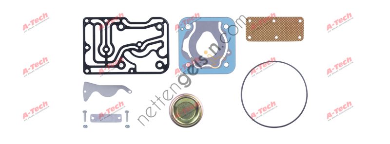 A-TECH 419.01.2350 KOMPRESOR TAMIR TAKIMI (TEK SILINDIR) - IVECO &sol; STRALIS - TRAKKER  IVECO AĞIR VASITA KOMPRESOR TAMIR TAKIMI