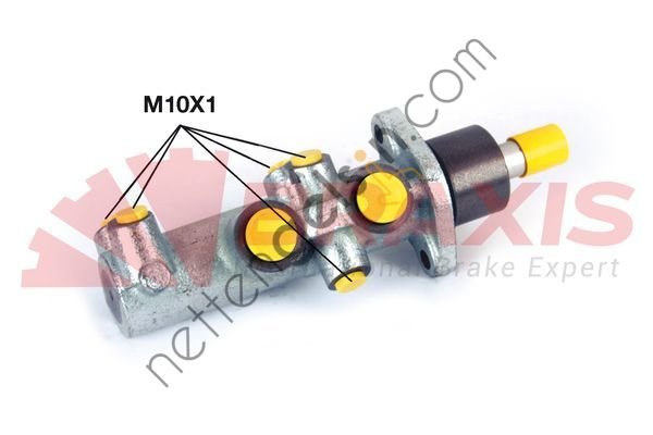 BRAXIS AJ0043 FREN ANA MERKEZI DUCATO 02> / BOXER 02> / JUMPER 02> ABSSIZ 25.4mm  FIAT BİNEK FREN ANA MERKEZİ
