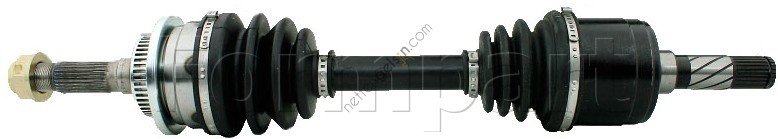 FORMPART 15380018&sol;S ON AKS SAG KOMPLE RANGER 2,5D &sol; 2,5TD 02>12 MAZDA B-SERIE (UN) 2.5 D 4WD 02>06 (DIS FREZE: 26, IC FREZE: 26, UZUNLUK: 580MM) ABSLI: 44 DIS (4X4)  FORD BİNEK AKS MİLİ