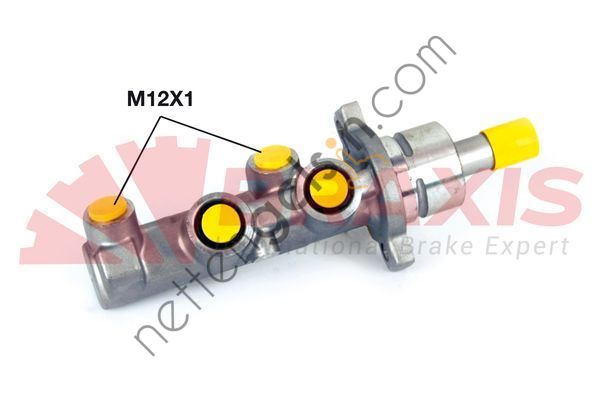 BRAXIS AJ0039 FREN ANA MERKEZI FIAT STILO 1.2 1.6 1.9 JTD DMTJ 01>06 22.20 MM  FIAT BİNEK FREN ANA MERKEZİ