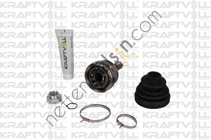 KRAFTVOLL 01020133 AKS KAFASI DIS FREZE 25 IC FREZE 25 UZUNLUK 143 MM BRAVO 2.0 HGT 20V 98-->  TOYOTA BİNEK AKS KAFASI