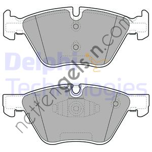 DELPHI LP1960 ON FREN BALATASI BMW 1 SERISI E87 130I 05-->  BMW BİNEK FREN BALATASI