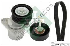 INA 529039410 V KAYIS SETI (GERGI DAHIL) MONDEO III 00>07 2.0 ZETEC BENZINLI  FORD BİNEK V KAYIS GERGI SETI