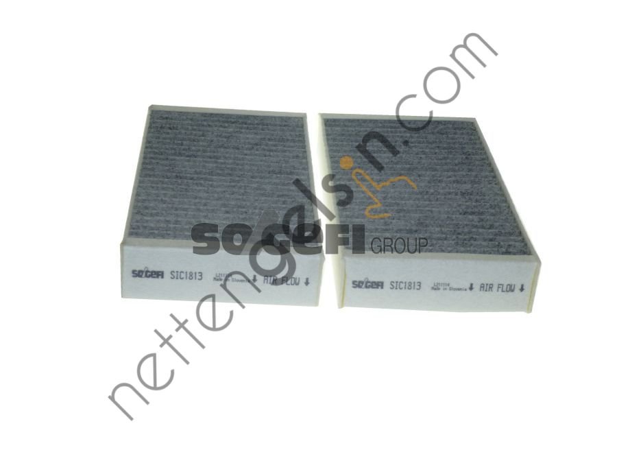 PURFLUX AHC241-2 POLEN FILTRESI TK. (KARBONLU) X164 06>12 W164 05>11 W251 05>12  MERCEDES BİNEK POLEN FİLTRESİ