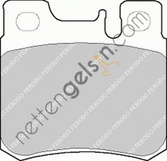 FERODO FDB644 FREN BALATASI ARKA 190 W201 89>93 W202 95>00 W210 96>02 W124 88>93 R170 96>00  MERCEDES BİNEK FREN BALATASI