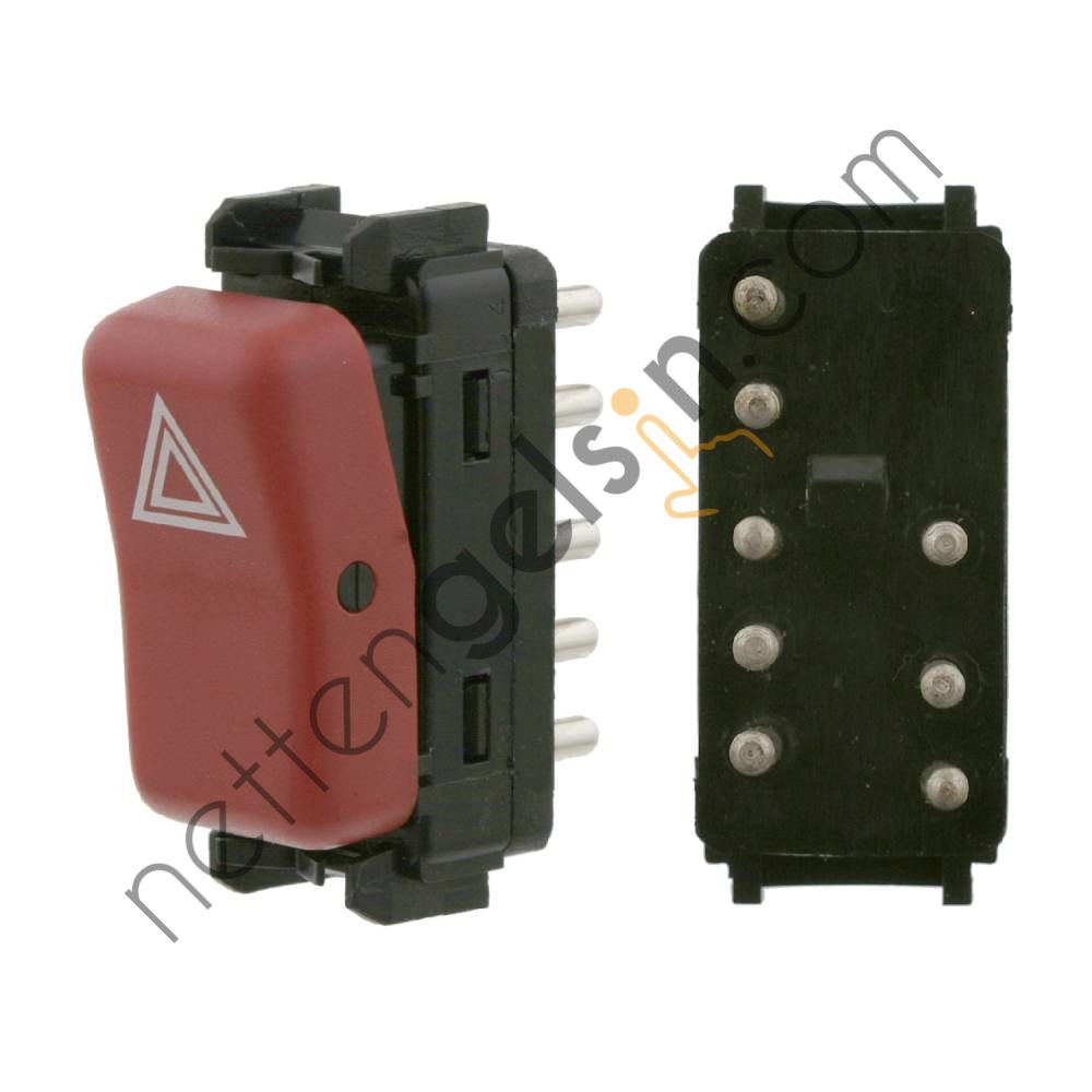 SWAG 10924198 DORTLU SELEKTOR MERCEDES 190 (MODEL 201) C-CLASS (MODEL 202) MODEL 124  1248200110 (FEBI 24198 EŞDEĞERİ) MERCEDES BİNEK DÖRTLÜ FLAŞÖR