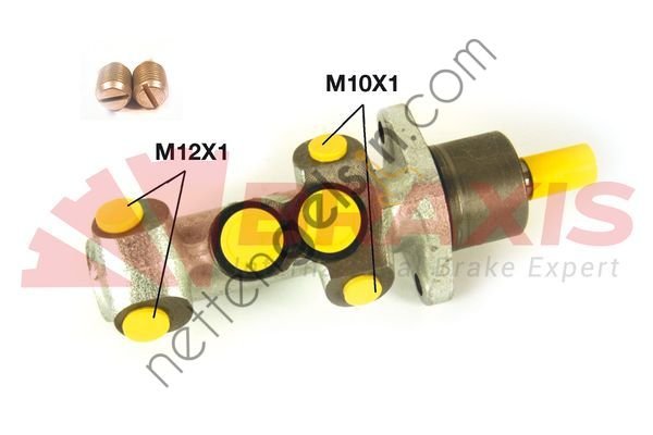 BRAXIS AJ0023 FREN ANA MERKEZI B56 LAGUNA 93> 4 CIKISLI 23.8mm  RENAULT BİNEK FREN ANA MERKEZİ