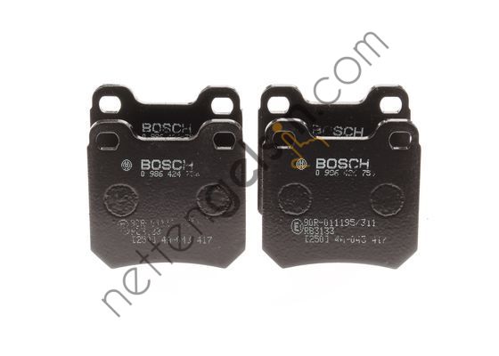 BOSCH 0986424754 ARKA FREN BALATASI VECTRA B (10/95-04/02) ( GDB915 )  OPEL BİNEK FREN BALATASI
