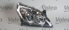 VALEO 043017 FAR SAG ELEKTRIKLI (H1+H7) VECTRA D 09&sol;05->   OPEL BİNEK FAR KOMPLE
