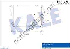 KALE 350520 MOTOR SU RADYATORU HYUNDAI STAREX MUSURLU 01> MANUEL (650X438X26)  HYUNDAI BİNEK MOTOR SU RADYATORU