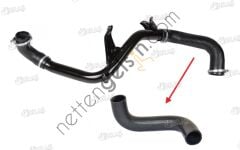 IBRAS 19948 TURBO INTERCOLL HORTUMU (BUYUK METAL BORU HARIC) FOCUS II FOCUS II C MAX 1,6TDCI 90PS / 110PS 03>11  FORD BİNEK TURBO HORTUMU