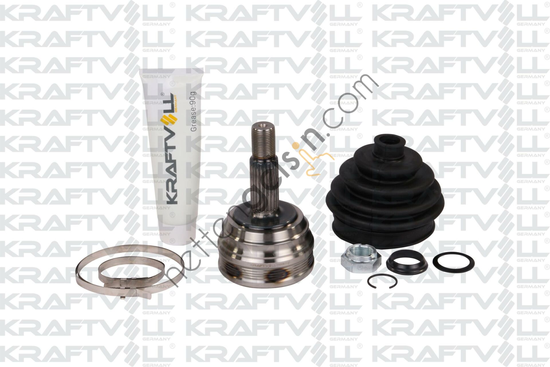 KRAFTVOLL 01020096 AKS KAFASI DIS CADDY II GOLF I II III JETTA II PASSAT 88>93 POLO / CLASSIC 1.4 / 1.7 / 1.9 95>02  VW-AUDI-SEAT-SKODA BİNEK AKS KAFASI