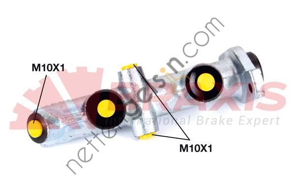 BRAXIS AJ0014 FREN ANA MERKEZ R12 1.3/1.4 1972-> M131 1,6 (19,0mm)  RENAULT BİNEK FREN ANA MERKEZİ