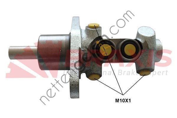 BRAXIS AJ0017 FREN ANA MERKEZI FORD KA 1.0 1.3I 96>99 20.64mm 3 DELIK ABSSIZ  FORD BİNEK FREN ANA MERKEZİ