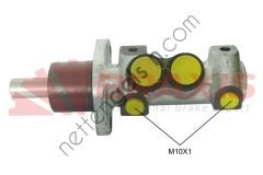 BRAXIS AJ0018 FREN ANA MERKEZI TRANSPORTER T4 1.9D 2.4D 2.5 92>03 22.22mm  VW-AUDI-SEAT-SKODA BİNEK FREN ANA MERKEZİ
