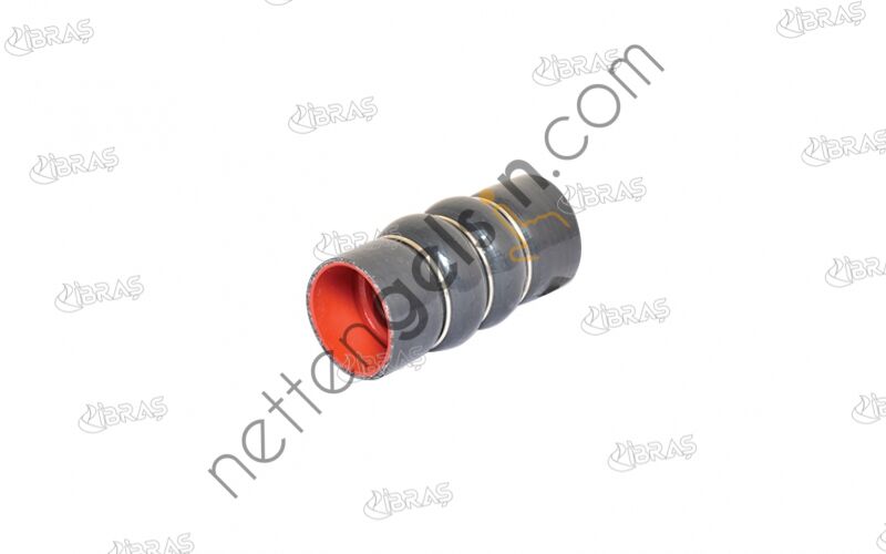 IBRAS 19862 TURBO HAVA HORTUMU (KIRMIZI SILIKON) CONNECT 1,8TDCI 75PS / 90PS 02>09  FORD BİNEK TURBO HORTUMU