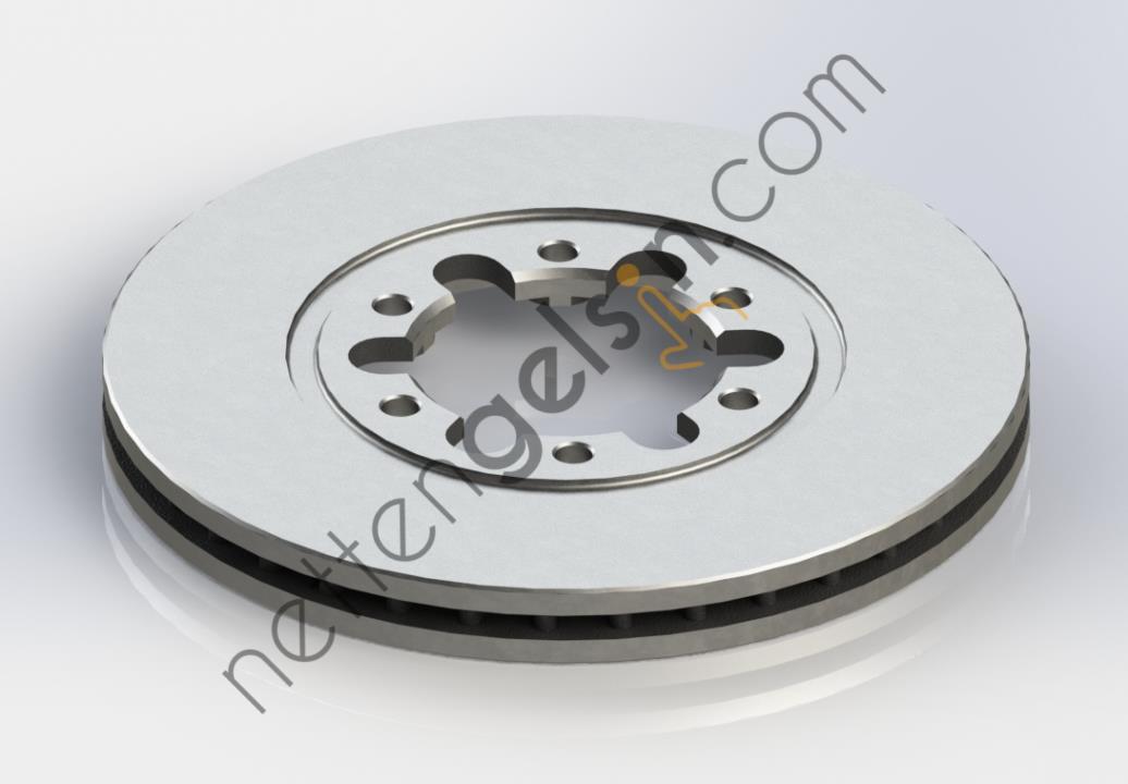 KRAFTVOLL 07040165 ON FREN AYNASI HAVALI 256mm MAZDA B2500 RANGER 98 04  FORD BİNEK FREN DİSKİ