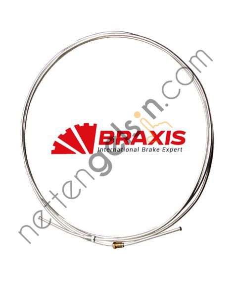 BRAXIS AH9008 FREN BORUSU ONDEN ARKAYA R12 ( 370cm )  RENAULT BİNEK FREN HORTUMU