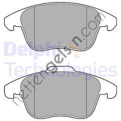 DELPHI LP3175 ON FREN BALATASI P3008-P5008-C4 II DS4-DS5-C4 PICASSO- 2,0HDI 16V 138PS 10/06 EP6CDT  PEUGEOT-CITROEN BİNEK FREN BALATASI