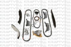 KRAFTVOLL 12100068 EKSANTRIK ZINCIR KITI SETI HYUNDAI STAREX 2,5 CRDI KIA SORENTO 2.5 CRDI 140-170 HP  HYUNDAI BİNEK MOTOR ZINCIR SETI