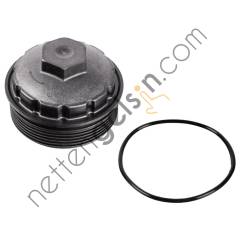 FEBI 39698 YAG FILTRE KAPAGI CADDY GOLF JETTA PASSAT CC POLO TIGUAN TOUAREG 04>  VW-AUDI-SEAT-SKODA BİNEK YAĞ FİLTRE KAPAĞI