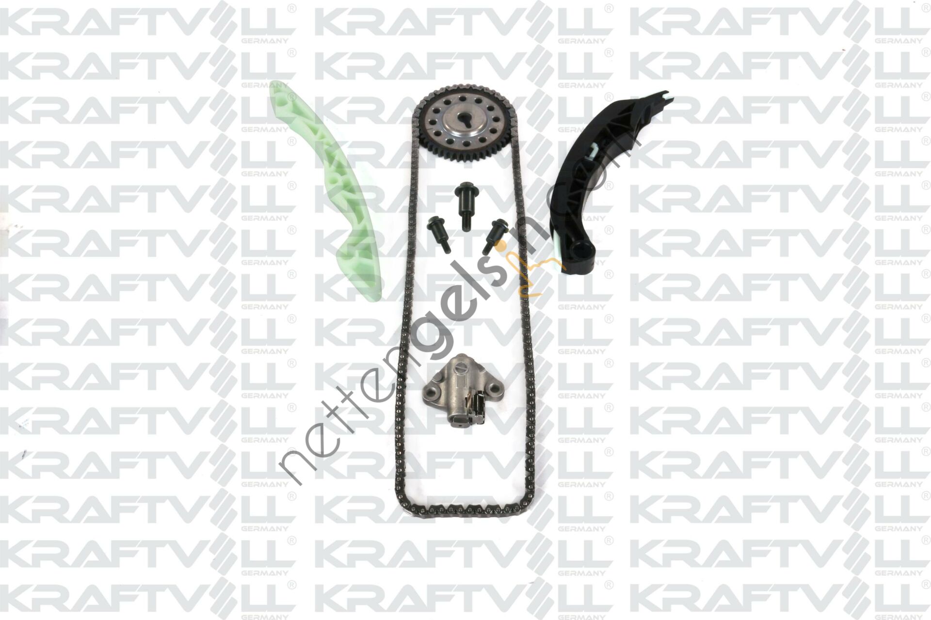 KRAFTVOLL 12100028 EKSANTRIK ZINCIR SETI (M132) FORTWO Coupe (451) 07> FORTWO Cabrio (451) 07> FORTWO Coupe (451) 07>  MERCEDES BİNEK MOTOR ZINCIR SETI