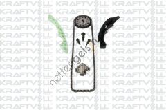 KRAFTVOLL 12100028 EKSANTRIK ZINCIR SETI (M132) FORTWO Coupe (451) 07> FORTWO Cabrio (451) 07> FORTWO Coupe (451) 07>  MERCEDES BİNEK MOTOR ZINCIR SETI
