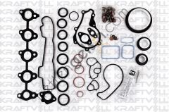 KRAFTVOLL 12010007 MOTOR TAKIM CONTA (ALT / UST FULL) S,K,C HARIC SKT KECELI SUBAP LASTIKLI P307 P308 P407 PARTNER TEPEE PARTNER II P3008 P207 C4 BERLINGO II BERLINGO III C5 C4 (B7) DS4 EXPERT III JUMPY III DV6 (1,6 HDI) 75,00MM / C3 DV4TED4 FORD