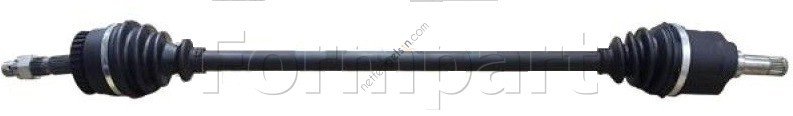 FORMPART 20380037/S AKS KOMPLE SAG MERIVA A Z16XE - Z16XEP  OPEL BİNEK AKS MİLİ