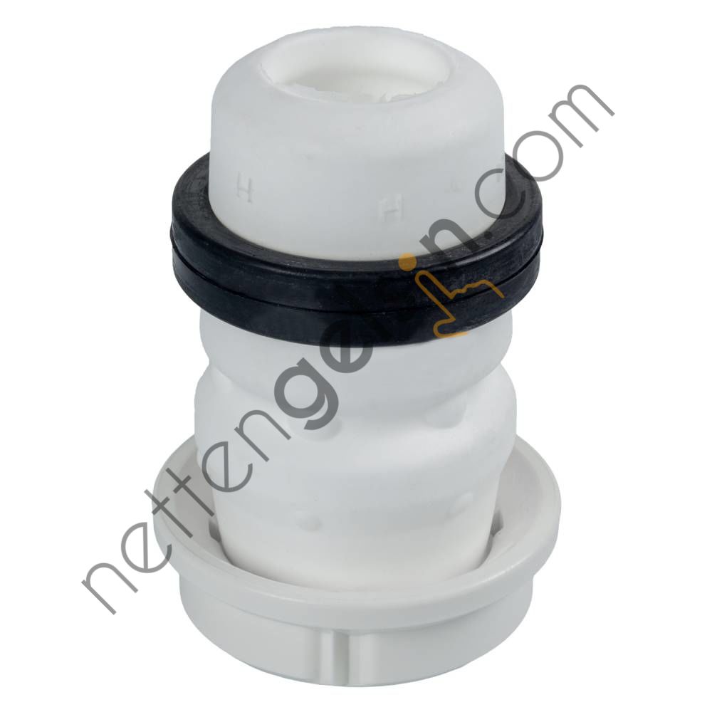 SWAG 32923448 AMORTISOR TOZ KORUGU BEYAZ TAKOZ (90mm) CADDY GOLF V VI VII JETTA PASSAT LEON TOLEDO OCTAVIA SUPERB  VW-AUDI-SEAT-SKODA BİNEK AMORTİSÖR TAKOZU