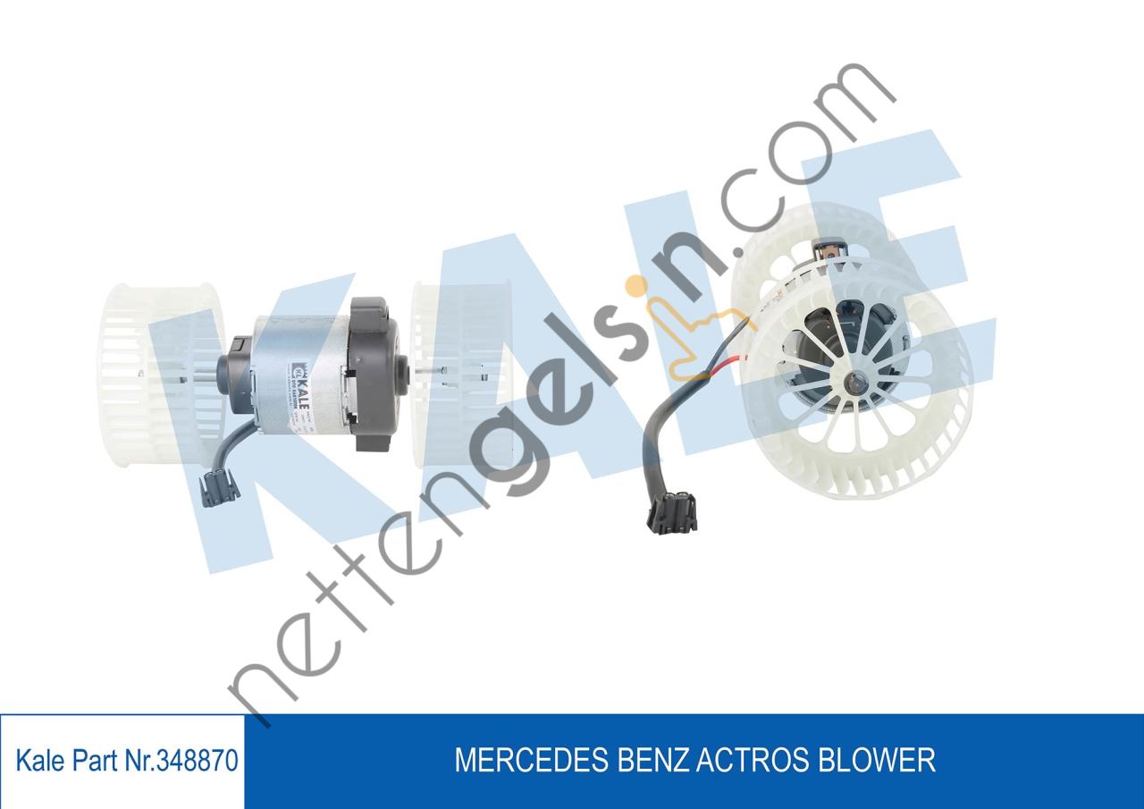 KALE 348870 KALORIFER MOTORU MERCEDES BENZ ACTROS  MERCEDES AĞIR VASITA KALORİFER MOTORU