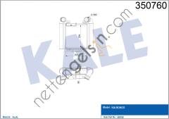 KALE 350760 INTERCOOLER KIA BONGO 3 K2500 2004->  KIA BİNEK TURBO RADYATÖRÜ