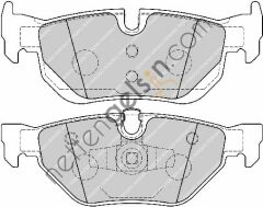 FERODO FDB1807 FREN BALATASI ARKA (KULAKLI) BMW E87 E90 X1 E84   BMW BİNEK FREN BALATASI